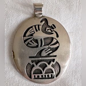 Native American Sterling Silver Pendant
